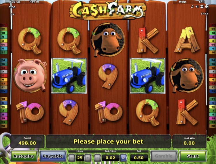 Казино Вулкан Гранд — играйте онлай в слоты «Cash Farm»