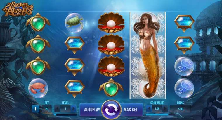 Игровой автомат «Secrets of Atlantis» в онлайн казино